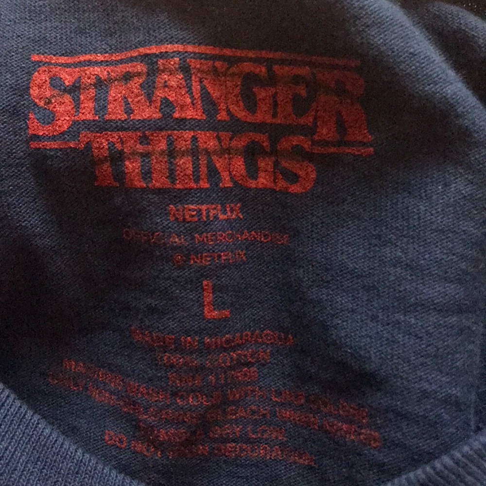 NWOT Stranger Things Long Sleeve Tee - Picture 6 of 6